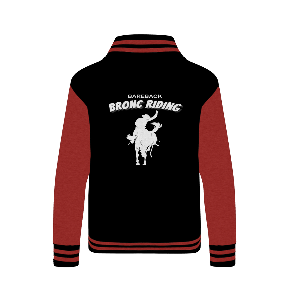 Sweatshirt Jacket-Unisex-Horse Rodeo-10 Color Options- Rodeo-Bareback Bronc Riding