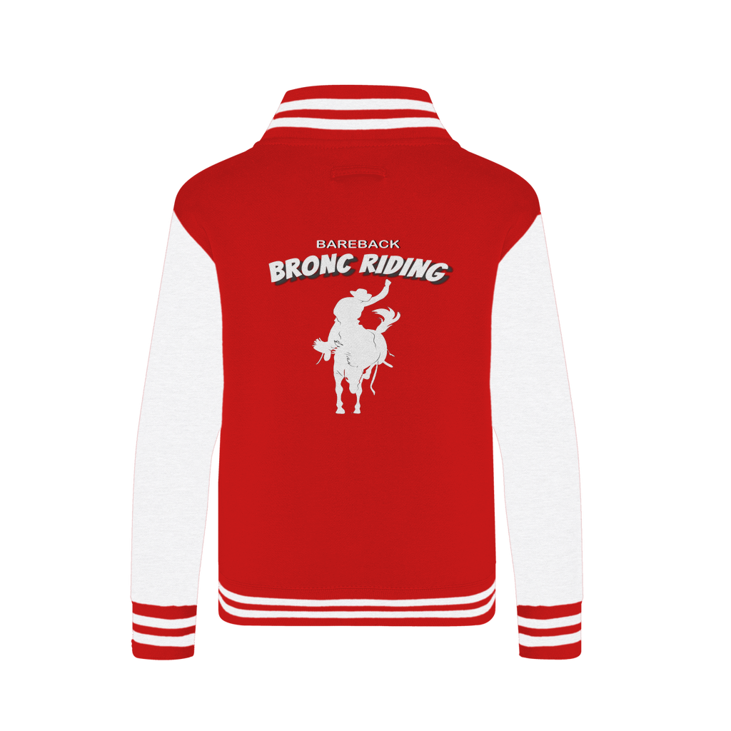 Sweatshirt Jacket-Unisex-Horse Rodeo-10 Color Options- Rodeo-Bareback Bronc Riding