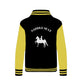 Sweatshirt Jacket-Unisex-10 Color Options-Saddle Seat-Horse - BrazenEmblazon