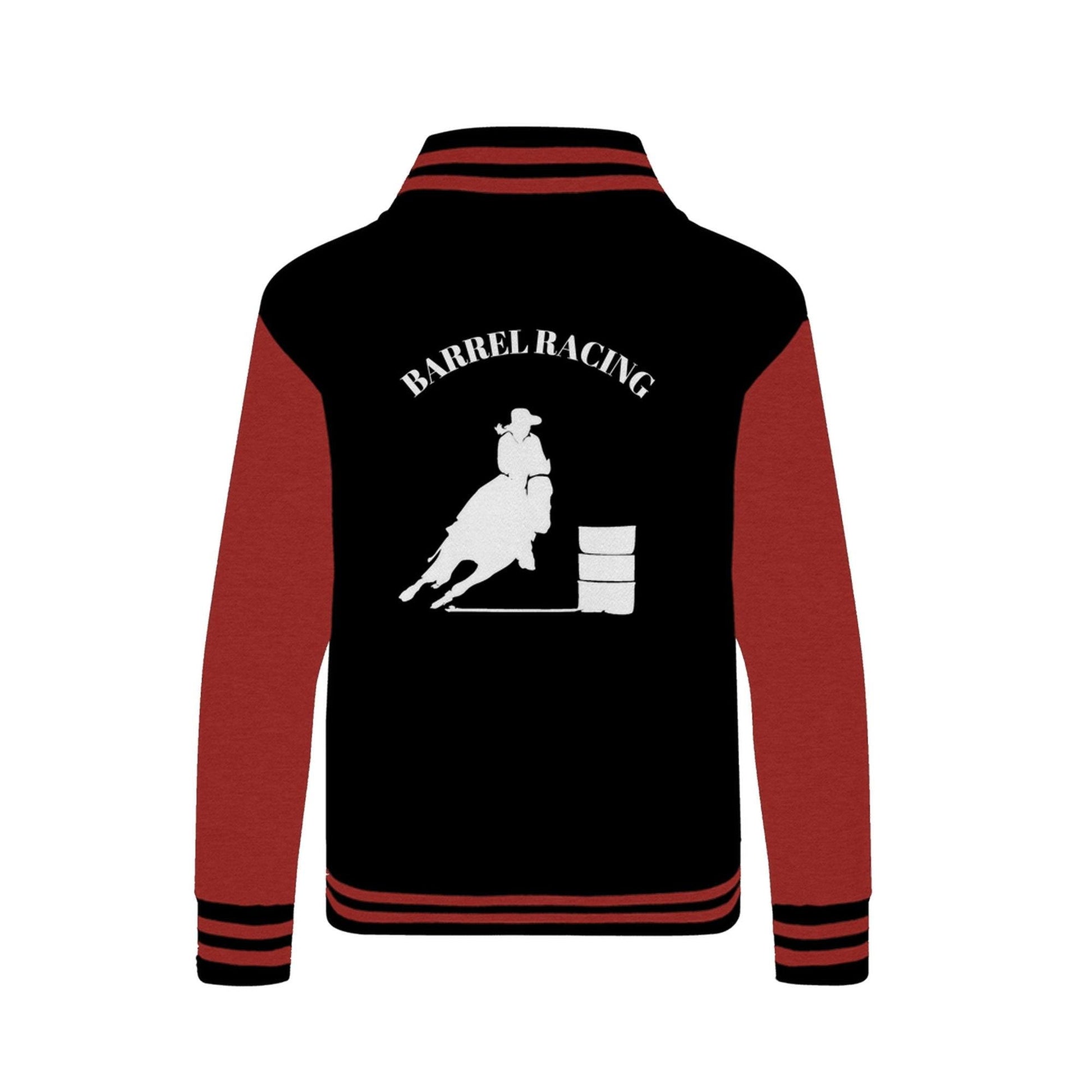 Sweatshirt Jacket-Unisex-Horse -10 Color Options-Rodeo-Barrel Racing - BrazenEmblazon