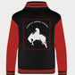 Sweatshirt Jacket-Unisex-10 Color Options-Saddle Bronc Riding-Rodeo-Horses - BrazenEmblazon