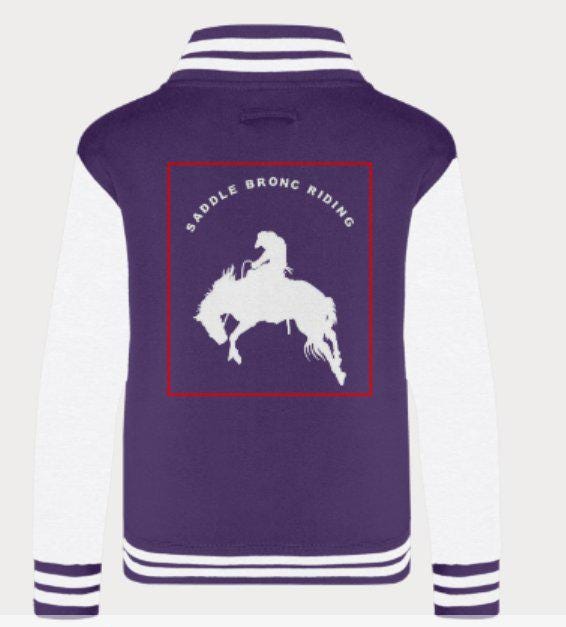 Sweatshirt Jacket-Unisex-10 Color Options-Saddle Bronc Riding-Rodeo-Horses - BrazenEmblazon