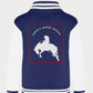 Sweatshirt Jacket-Unisex-10 Color Options-Saddle Bronc Riding-Rodeo-Horses - BrazenEmblazon