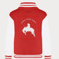 Sweatshirt Jacket-Unisex-10 Color Options-Saddle Bronc Riding-Rodeo-Horses - BrazenEmblazon