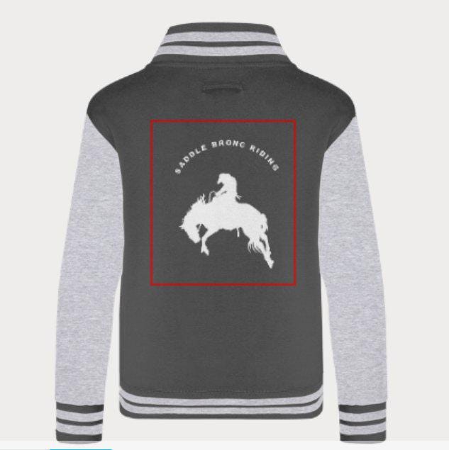 Sweatshirt Jacket-Unisex-10 Color Options-Saddle Bronc Riding-Rodeo-Horses - BrazenEmblazon