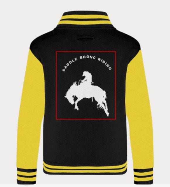 Sweatshirt Jacket-Unisex-10 Color Options-Saddle Bronc Riding-Rodeo-Horses - BrazenEmblazon