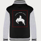 Sweatshirt Jacket-Unisex-10 Color Options-Saddle Bronc Riding-Rodeo-Horses - BrazenEmblazon