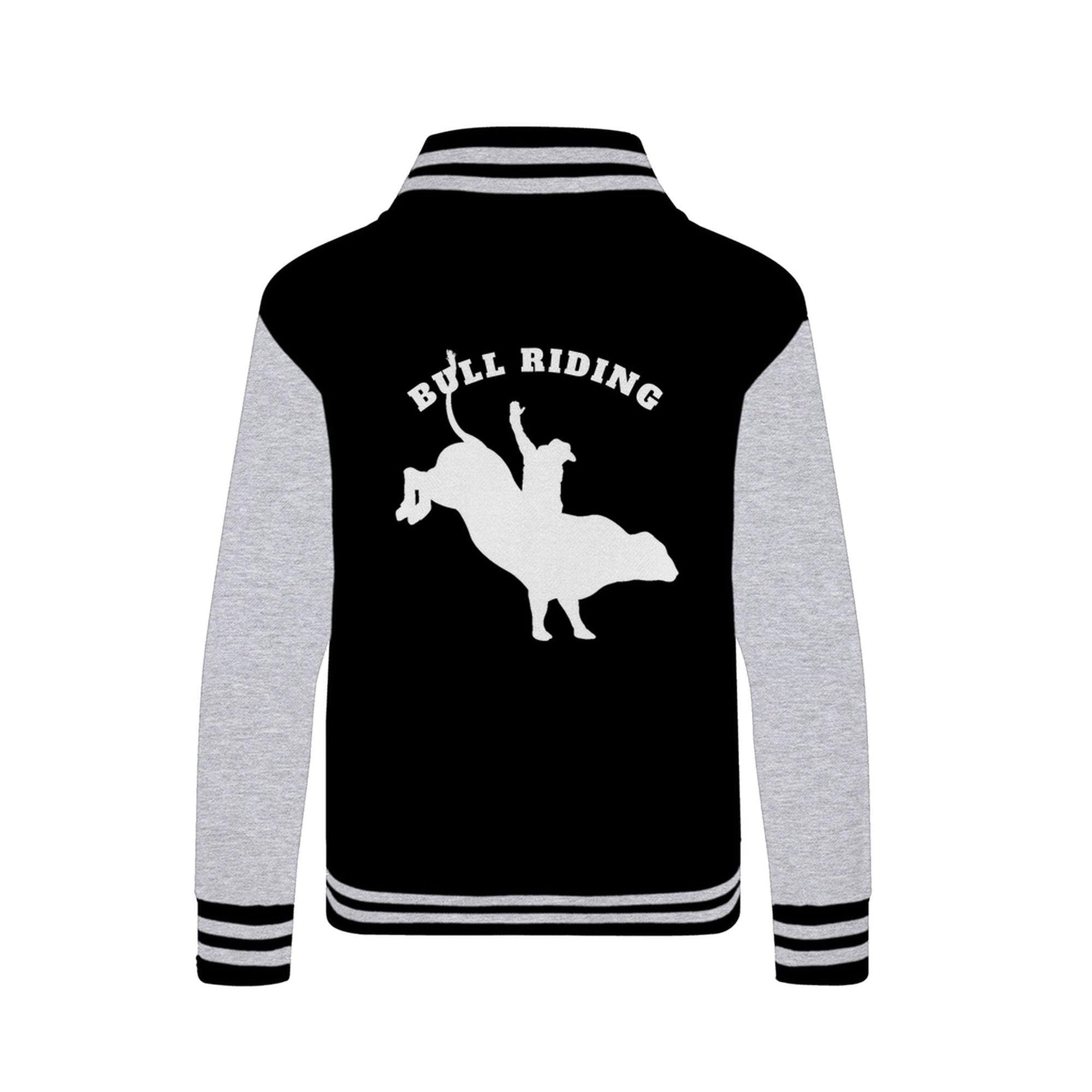 Sweatshirt Jacket-Unisex-Color Options-Rodeo-Bull Riding - BrazenEmblazon