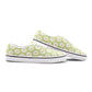 J3050 Adult Sneakers-Casual Shoes-Canvas-Low Cut Loafer-Daisy-Green